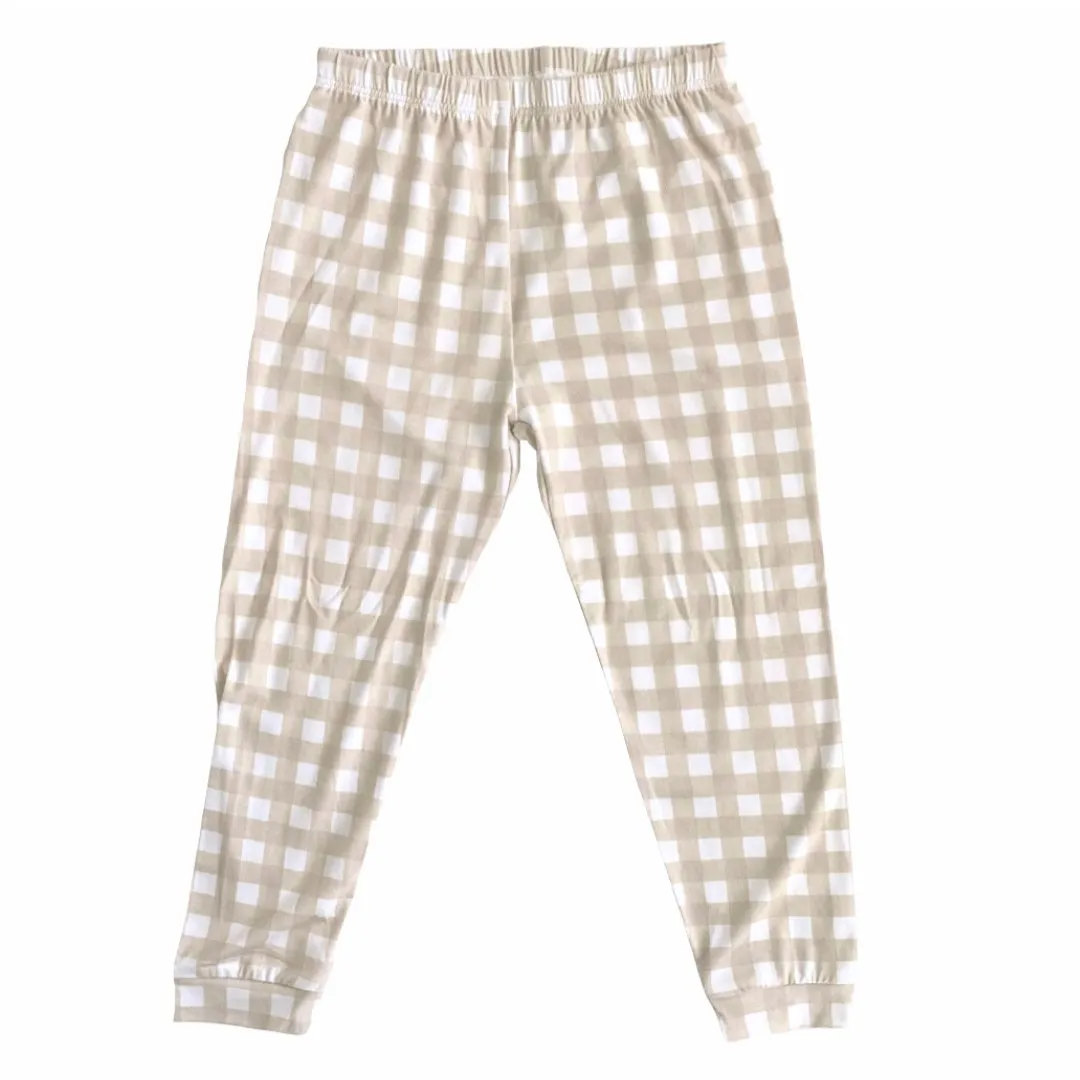 Toddler Pajama Set in Gingham