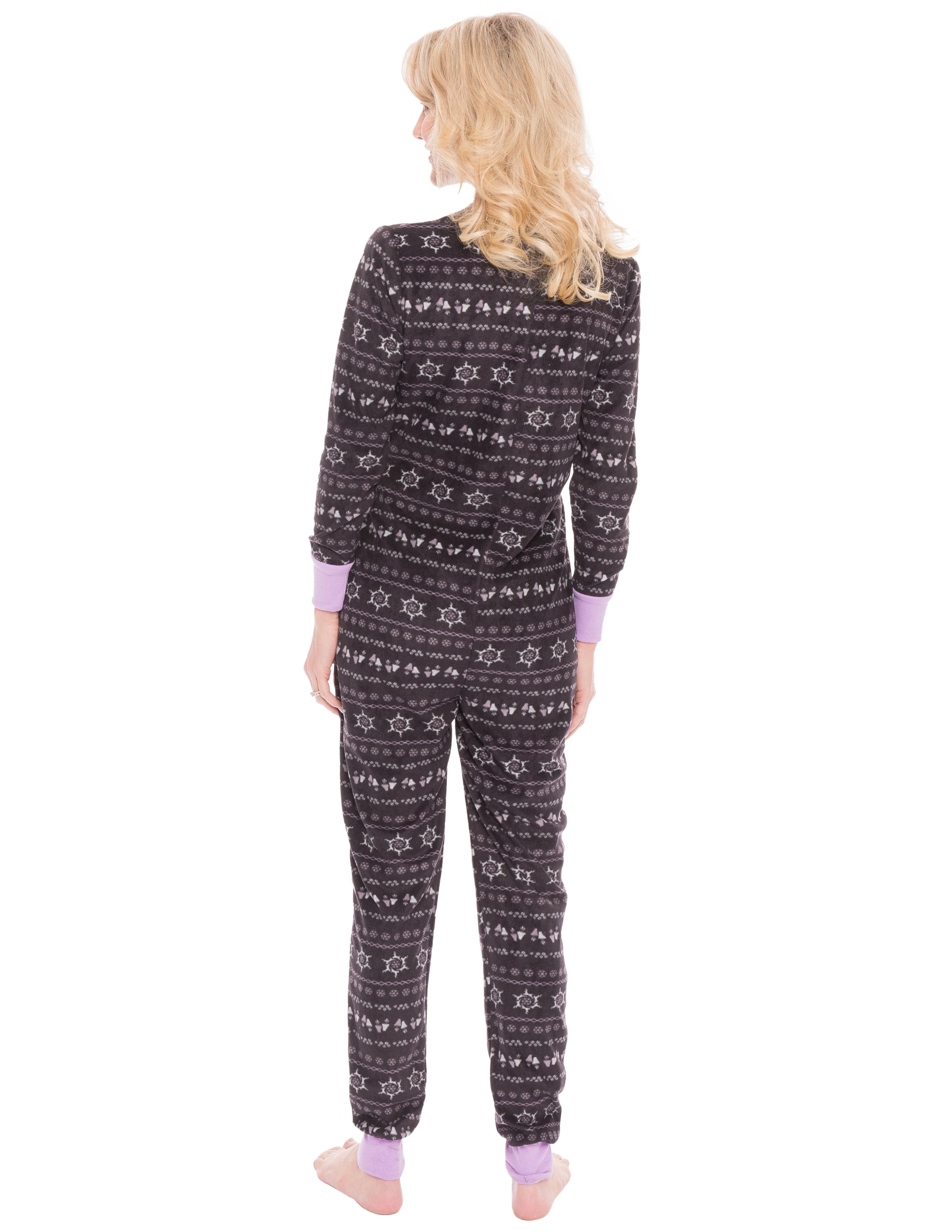 Women's Premium Microfleece Onesie Jumper Pajama